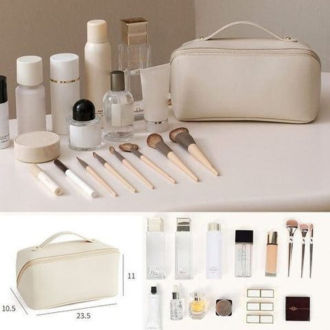 VierraSol | Bolsa Cosmética | Elegante y Espaciosa | Almacenamiento Práctico