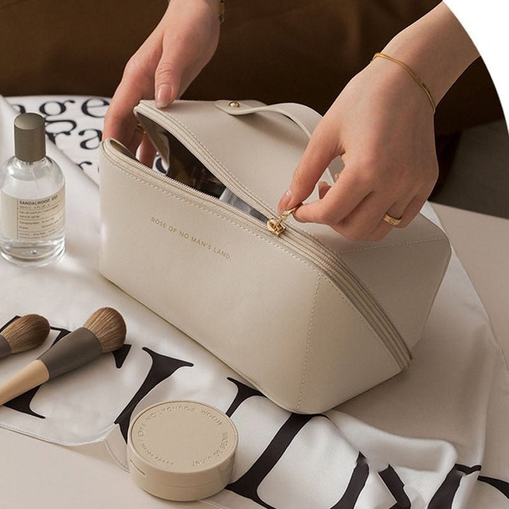 VierraSol | Bolsa Cosmética | Elegante y Espaciosa | Almacenamiento Práctico