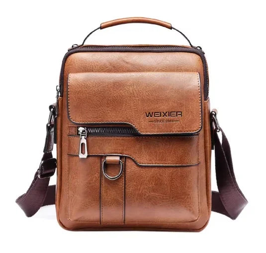 VierraSol | Bolsa Cruzada para Hombre con Bolsillo Frontal