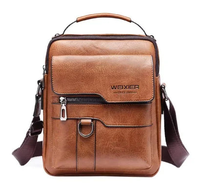 VierraSol | Bolsa Cruzada para Hombre con Bolsillo Frontal