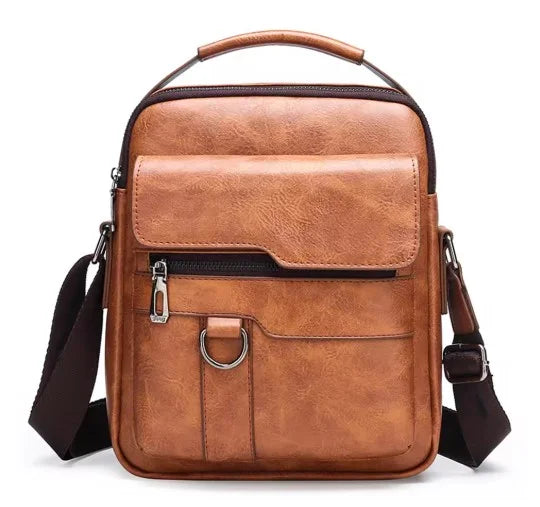 VierraSol | Bolsa Cruzada para Hombre con Bolsillo Frontal