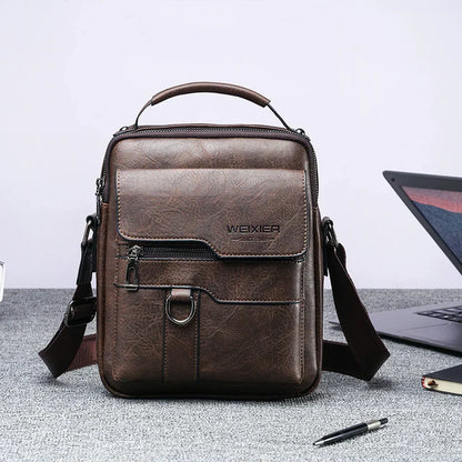 VierraSol | Bolsa Cruzada para Hombre con Bolsillo Frontal