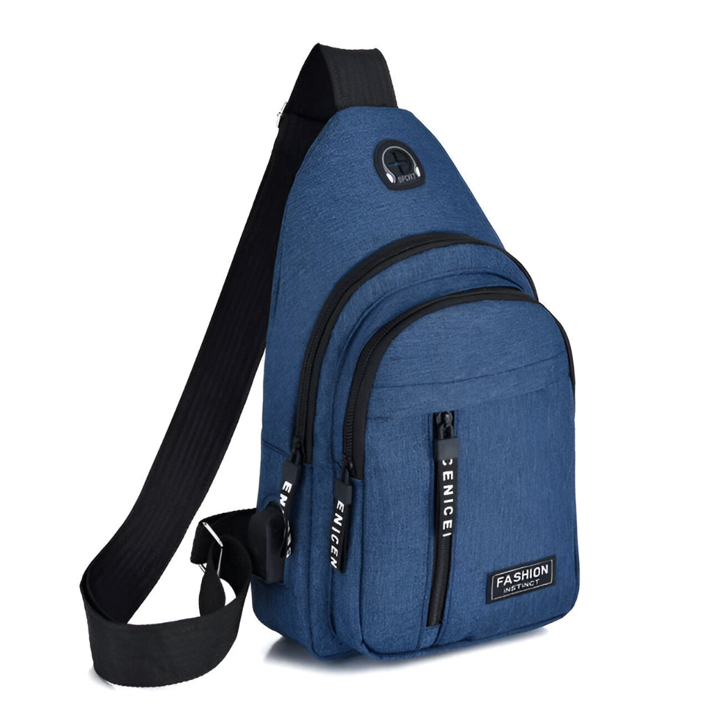 VierraSol | Bolsa de Bandolera Compacta para Hombre, Impermeable