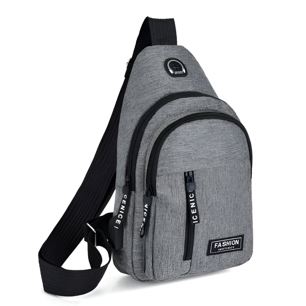 VierraSol | Bolsa de Bandolera Compacta para Hombre, Impermeable
