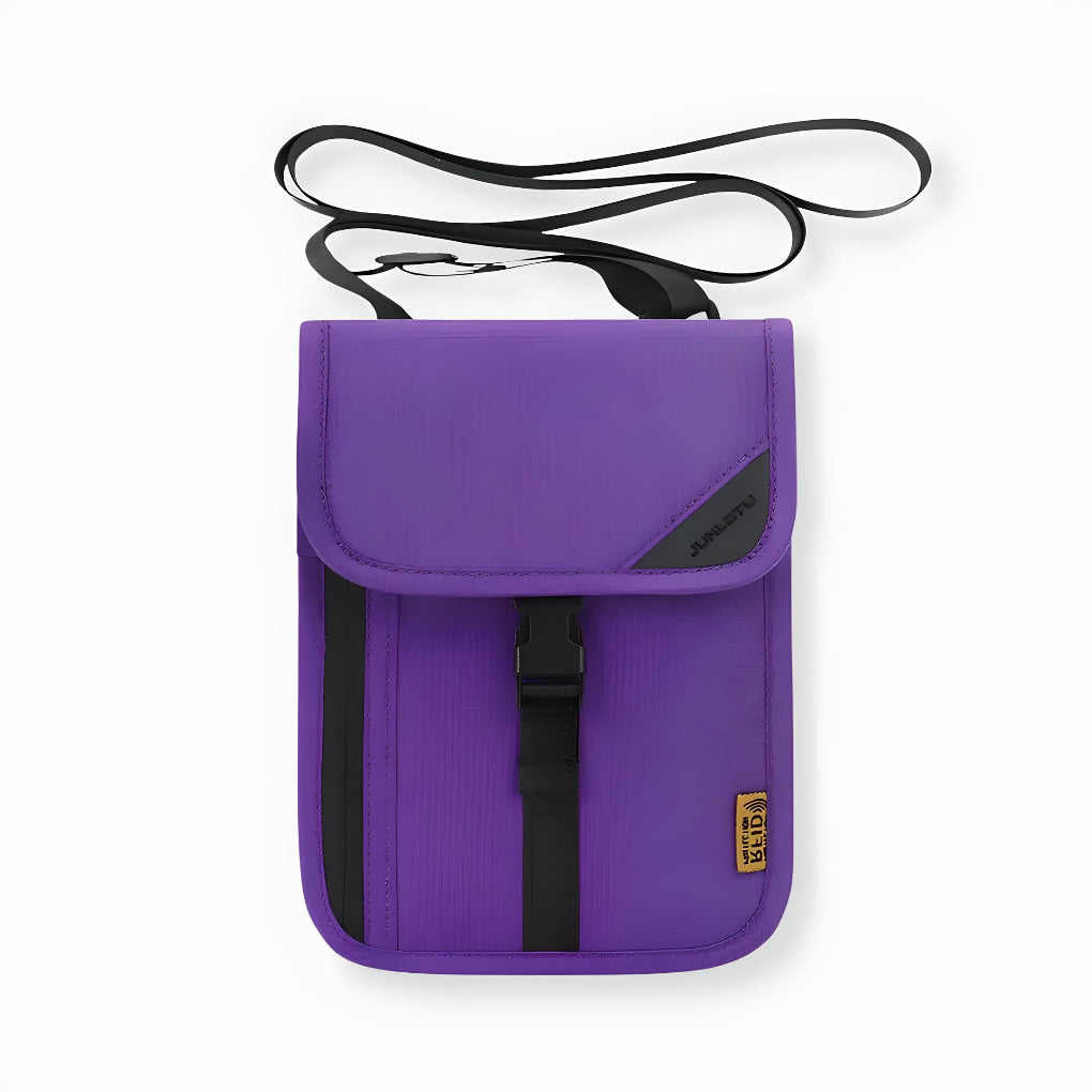 VierraSol | Bolsa de Cuello Bloqueadora de RFID para Viajes