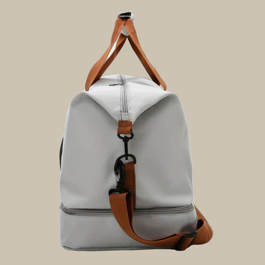VierraSol | Bolsa de Deporte para Hombre con Compartimento para Zapatos