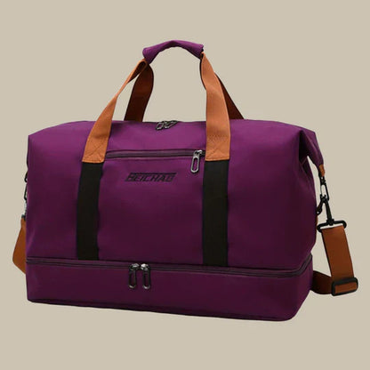 VierraSol | Bolsa de Deporte para Hombre con Compartimento para Zapatos