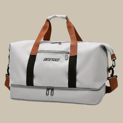 VierraSol | Bolsa de Deporte para Hombre con Compartimento para Zapatos