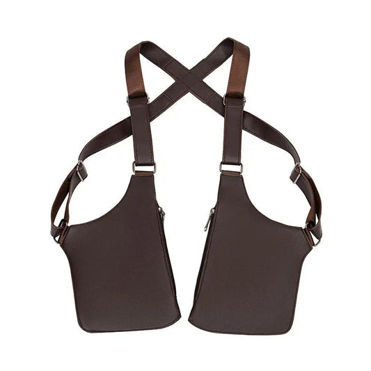 VierraSol | Bolsa de Hombro Antirrobo para Hombre con Múltiples Compartimentos