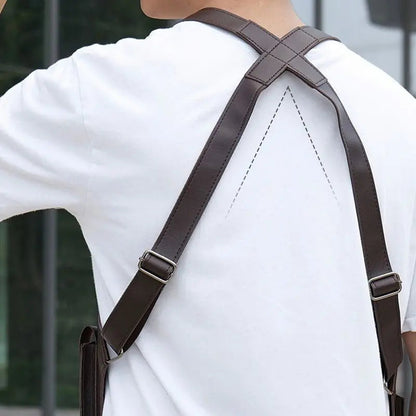 VierraSol | Bolsa de Hombro Antirrobo para Hombre con Múltiples Compartimentos