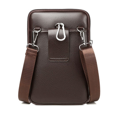 VierraSol | Bolsa de Hombro para Hombre con Múltiples Bolsillos