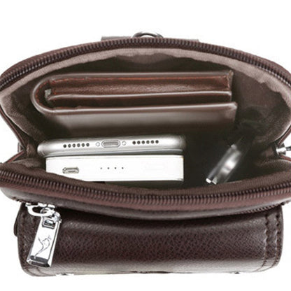 VierraSol | Bolsa de Hombro para Hombre con Múltiples Bolsillos