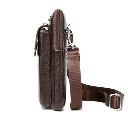 VierraSol | Bolsa de Hombro para Hombre con Múltiples Bolsillos