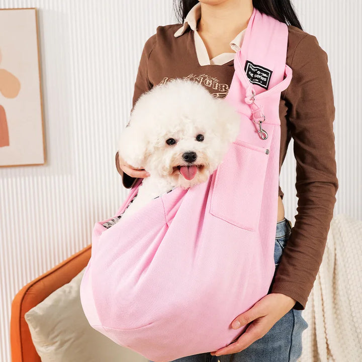 VierraSol | Bolsa de Hombro Portátil para Perros con Correa Ajustable