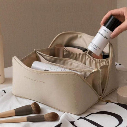 VierraSol | Bolsa de Maquillaje de Viaje para Mujeres con Compartimentos
