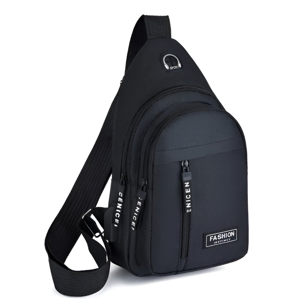 VierraSol | Bolsa de Pecho Sling para Hombre - Compacta para Viajes