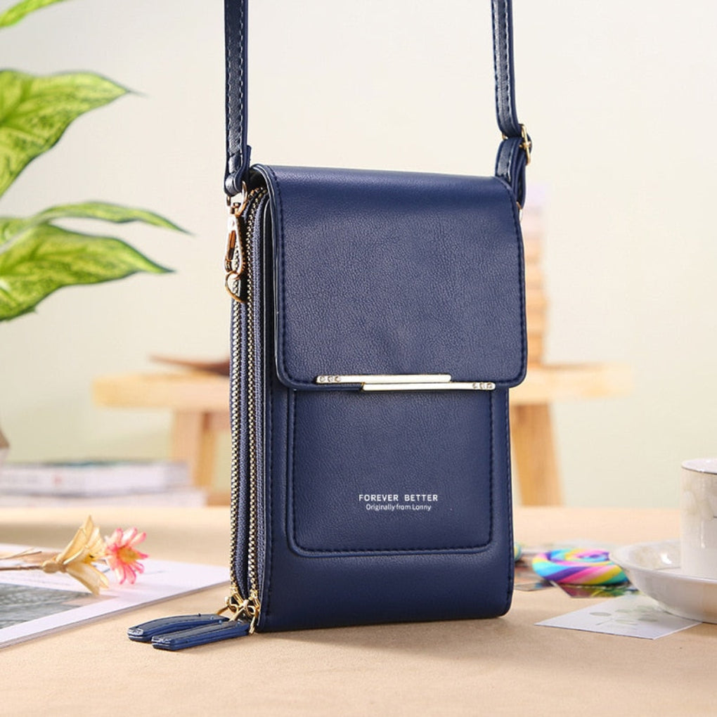 VierraSol | Bolsa de Teléfono para Mujeres con Compartimento Táctil