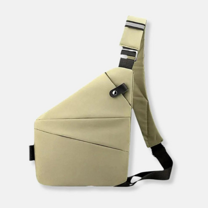 VierraSol | Bolsa de Viaje Cruzada con Cremalleras Ocultas