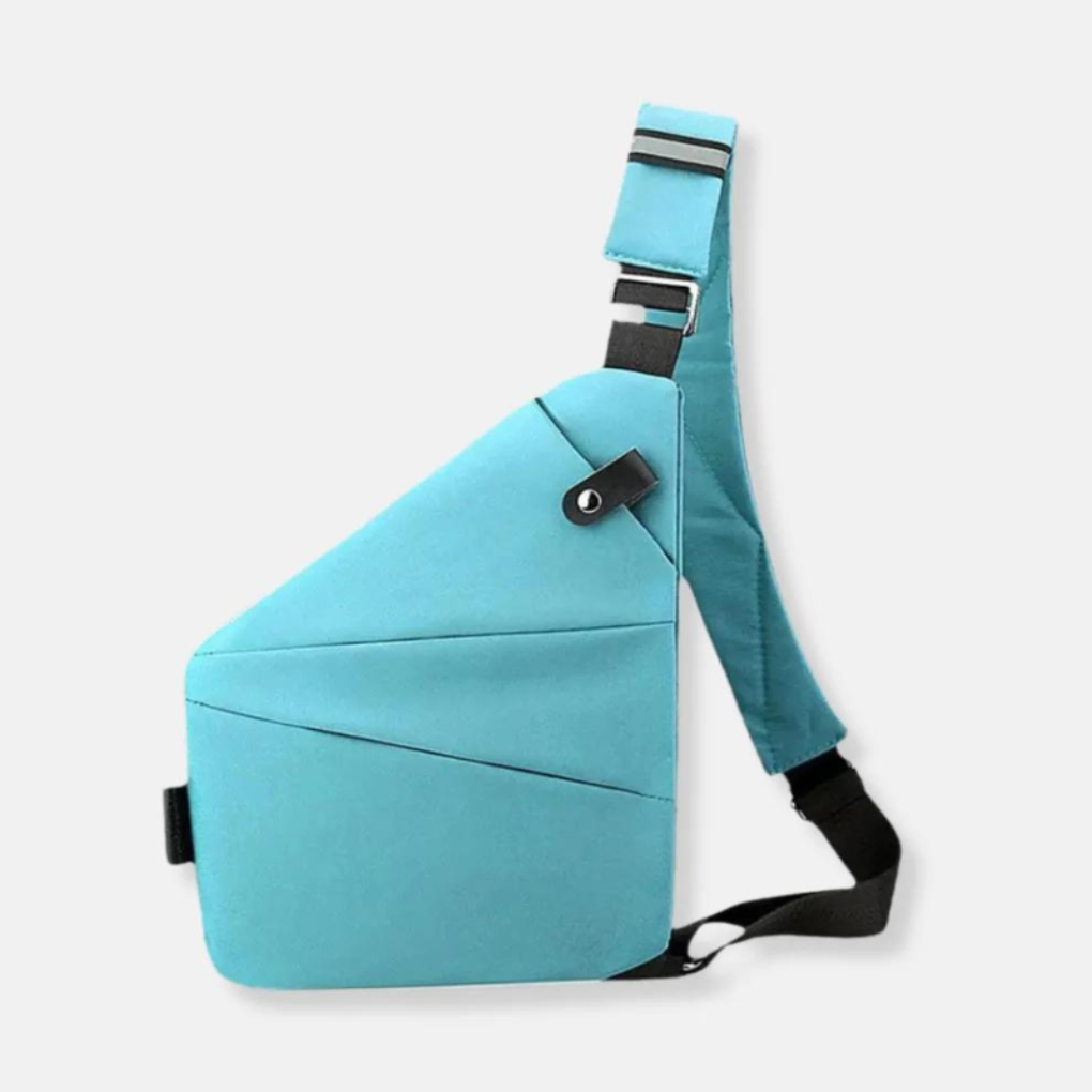 VierraSol | Bolsa de Viaje Cruzada con Cremalleras Ocultas