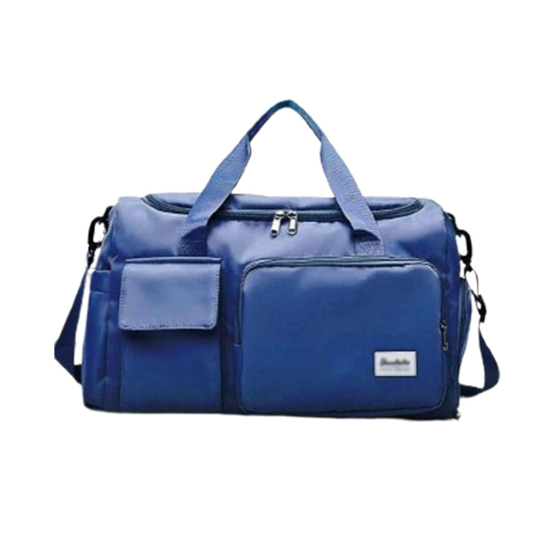 VierraSol | Bolsa de Viaje Multi-Bolsillo, Bolsa Deportiva y de Gimnasio con Compartimento Separado para Zapatos
