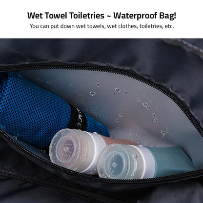 VierraSol | Bolsa de Viaje Multi-Bolsillo, Bolsa Deportiva y de Gimnasio con Compartimento Separado para Zapatos