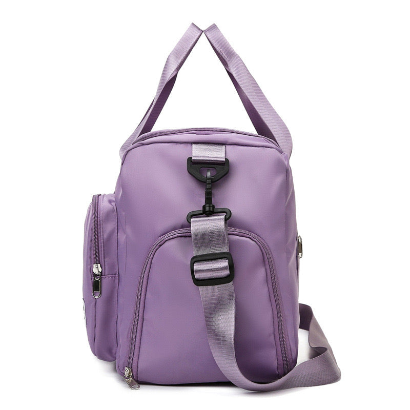 VierraSol | Bolsa de Viaje Multi-Bolsillo, Bolsa Deportiva y de Gimnasio con Compartimento Separado para Zapatos