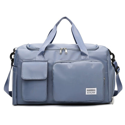 VierraSol | Bolsa de Viaje Multi-Bolsillo, Bolsa Deportiva y de Gimnasio con Compartimento Separado para Zapatos