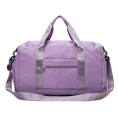 VierraSol | Bolsa de Viaje Multi-Bolsillo, Bolsa Deportiva y de Gimnasio con Compartimento Separado para Zapatos