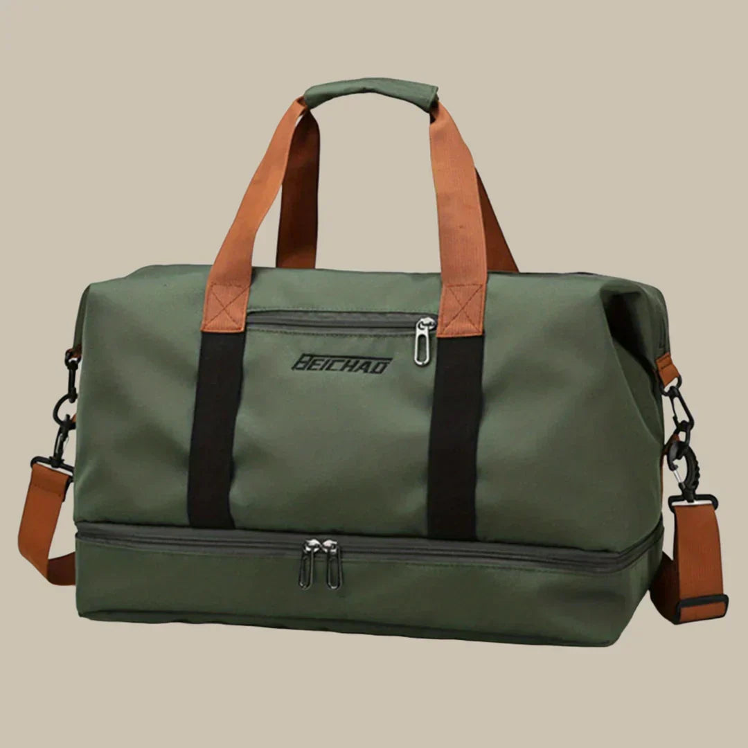 VierraSol | Bolsa de Viaje para Hombre con Compartimento para Zapatos