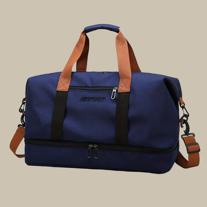 VierraSol | Bolsa de Viaje para Hombre con Compartimento para Zapatos