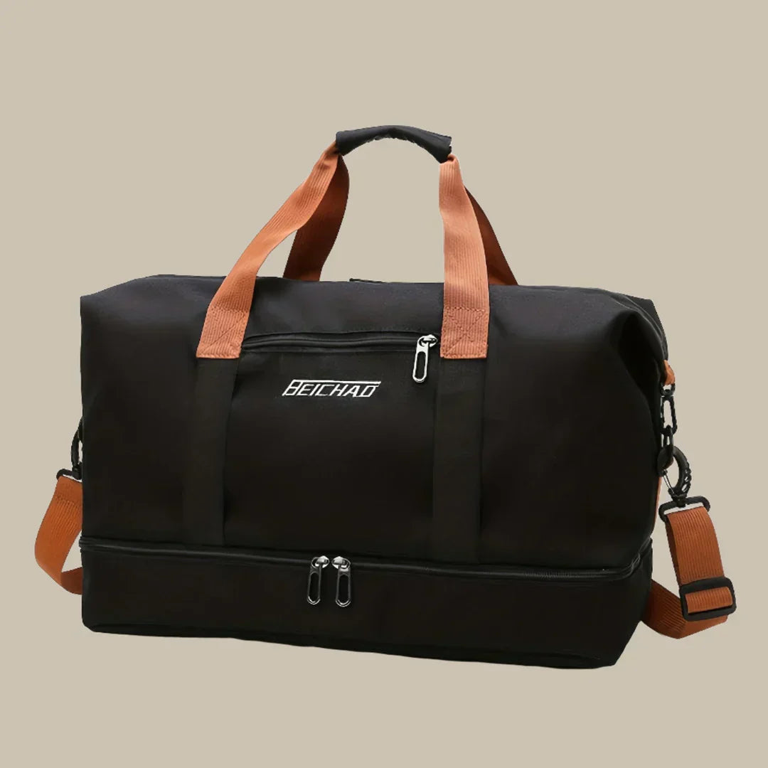 VierraSol | Bolsa de Viaje para Hombre con Compartimento para Zapatos