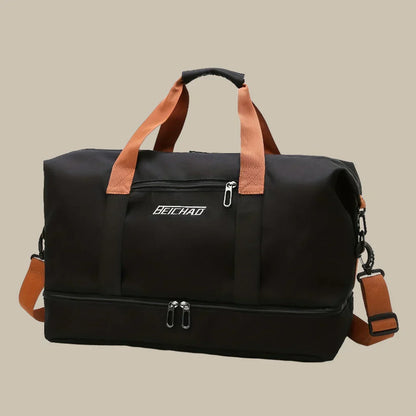VierraSol | Bolsa de Viaje para Hombre con Compartimento para Zapatos