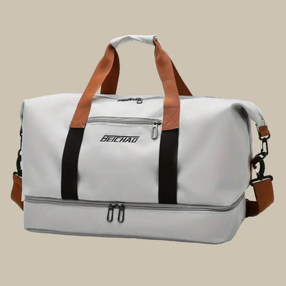 VierraSol | Bolsa de Viaje para Hombre con Compartimento para Zapatos