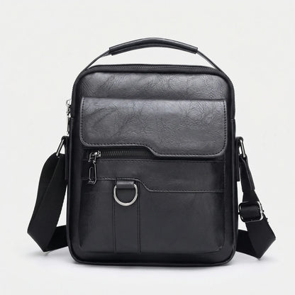 VierraSol | Bolsa Mensajera para Hombre con Bolsillo Frontal