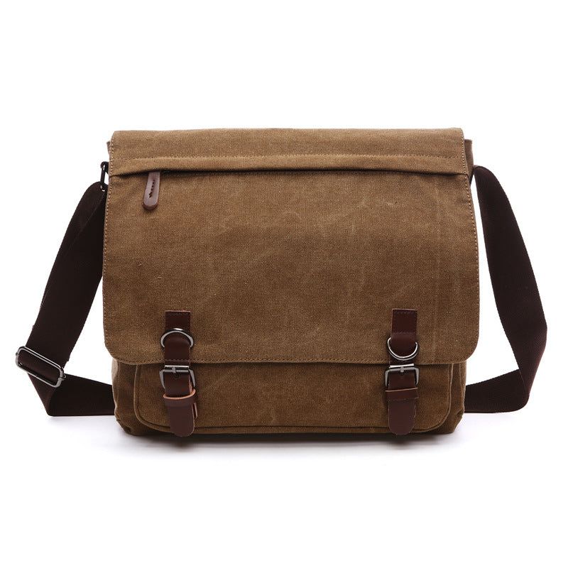 VierraSol | Bolsa Mensajera para Hombre con Correas de Hebilla