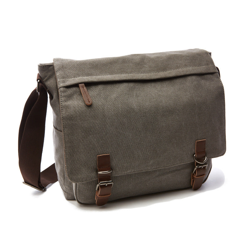 VierraSol | Bolsa Mensajera para Hombre con Correas de Hebilla