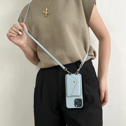 VierraSol | Bolsa para Teléfono con Cartera y Correa