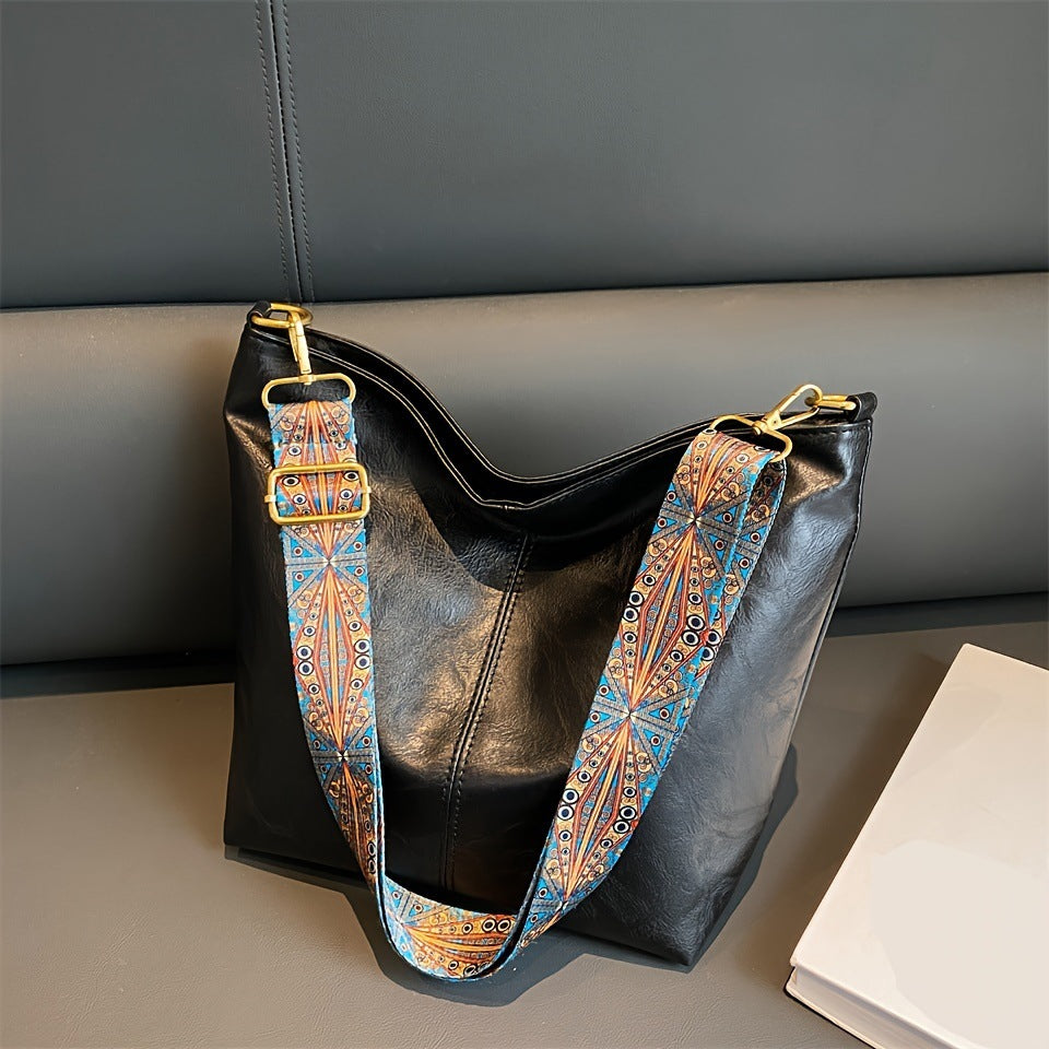 VierraSol | Bolsa Tote de Gran Capacidad para Mujeres con Correa Ancha
