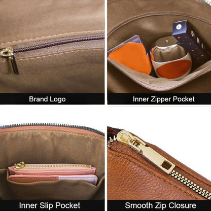 VierraSol | Bolso Cruzado de Cuero Versátil para Mujeres