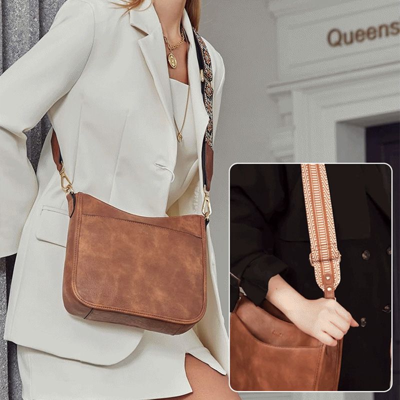 VierraSol | Bolso Cruzado de Cuero Versátil para Mujeres