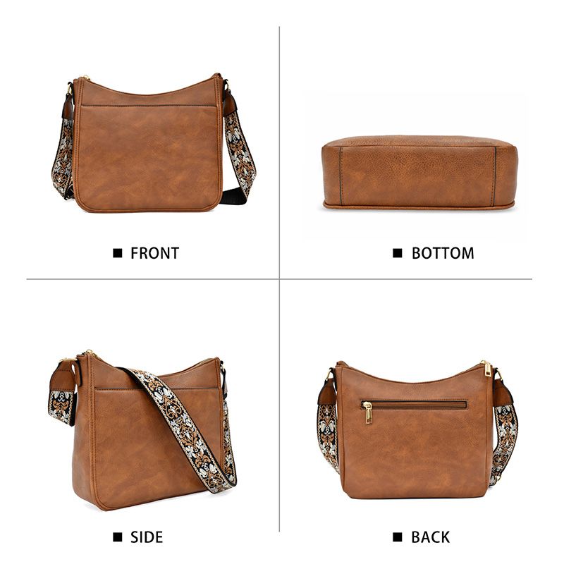 VierraSol | Bolso Cruzado de Cuero Versátil para Mujeres