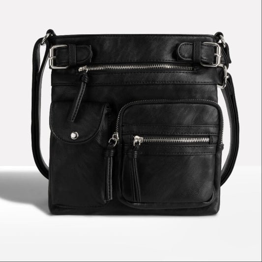 VierraSol | Bolso Cruzado de Múltiples Bolsillos para Mujeres
