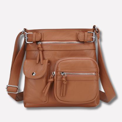 VierraSol | Bolso Cruzado de Múltiples Bolsillos para Mujeres