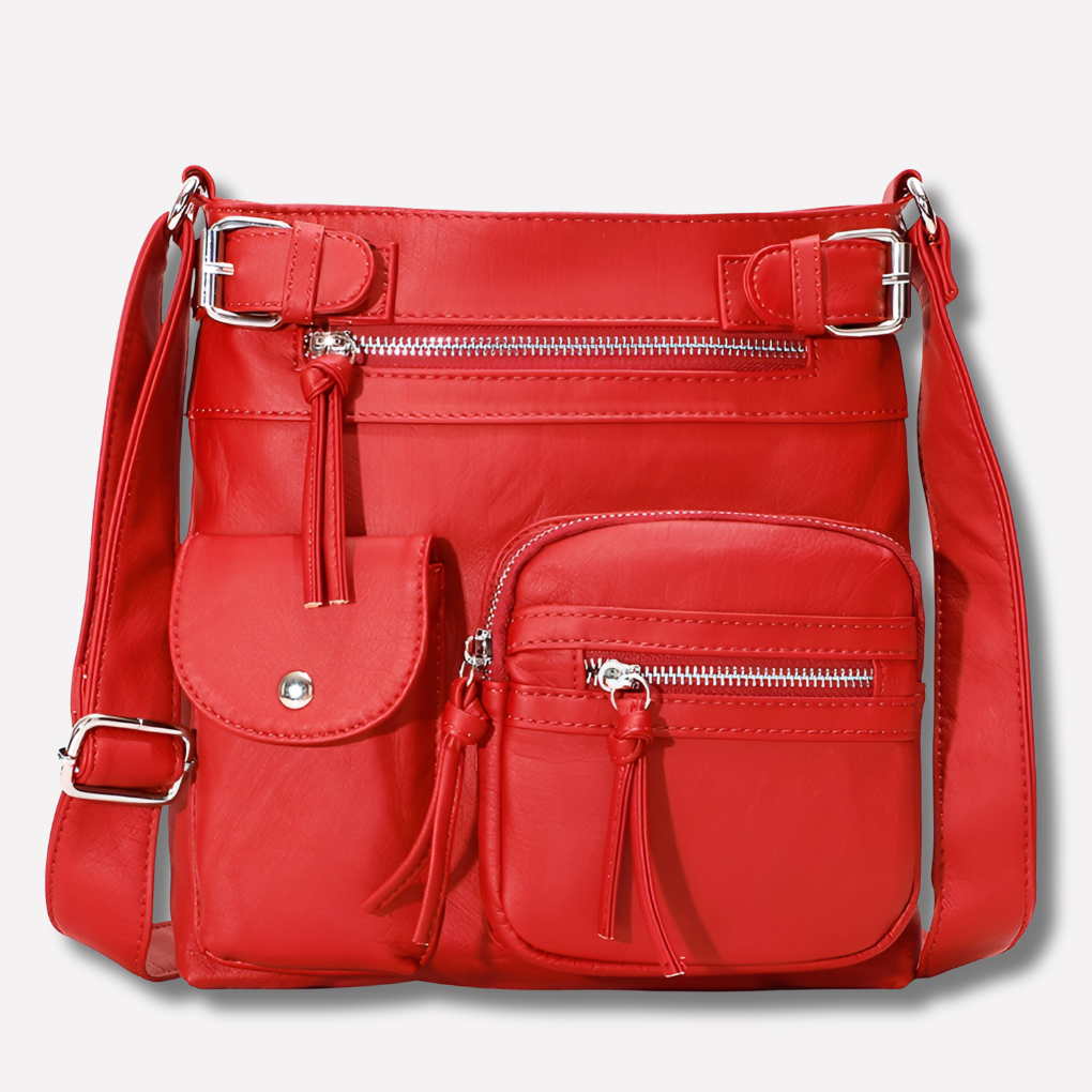 VierraSol | Bolso Cruzado de Múltiples Bolsillos para Mujeres