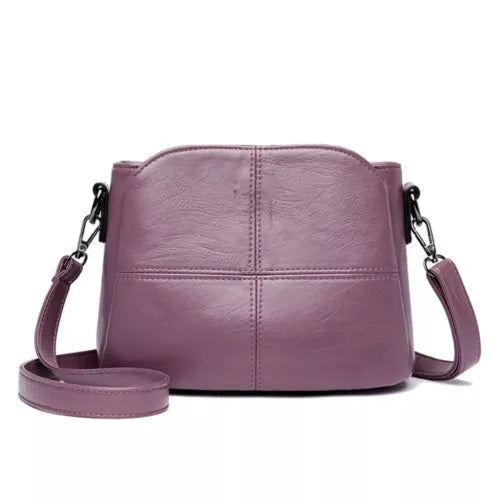 VierraSol | Bolso Cruzado para Mujer con Paneles Cosidos