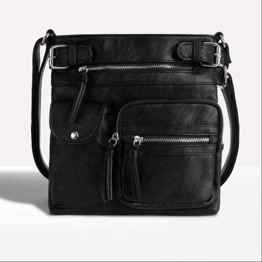 VierraSol | Bolso de Hombro Cruzado para Mujeres con Múltiples Bolsillos