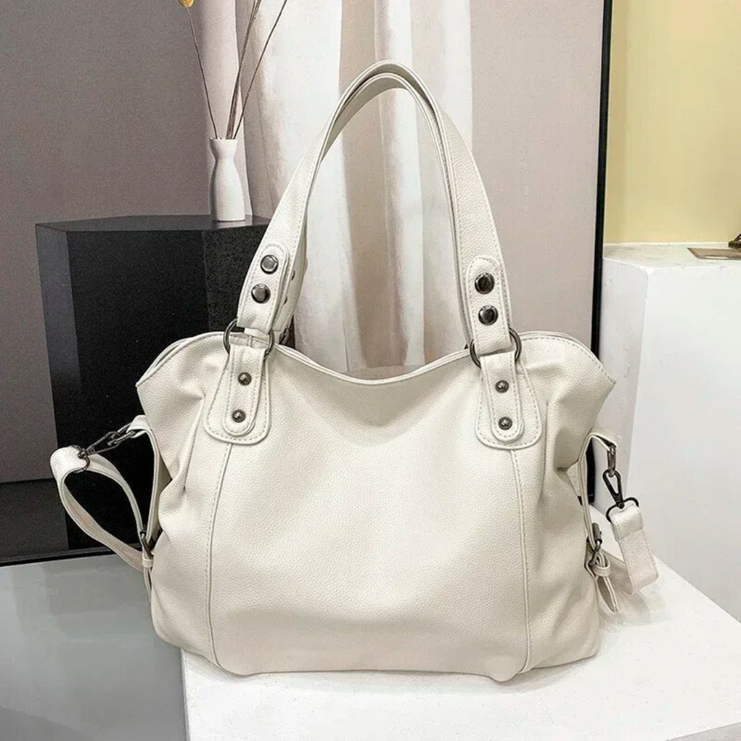 VierraSol | Bolso de Hombro de Cuero de Lujo para Mujeres - EliteCarry