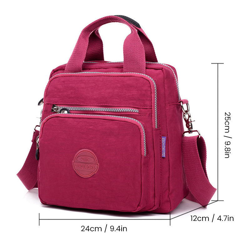 VierraSol | Bolso de Hombro Multi-Compartimento para Mujeres
