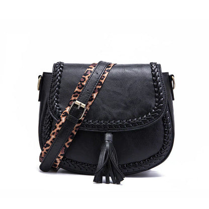 VierraSol | Bolso de Hombro para Mujer con Detalle de Borlas