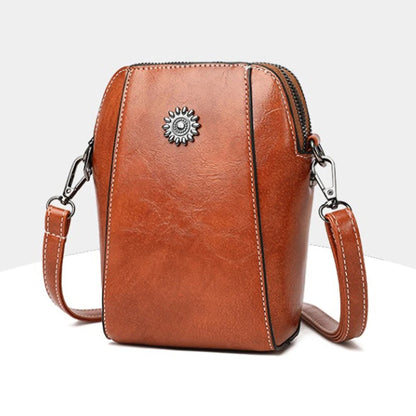 VierraSol | Bolso de Hombro para Mujeres con Adorno de Sol